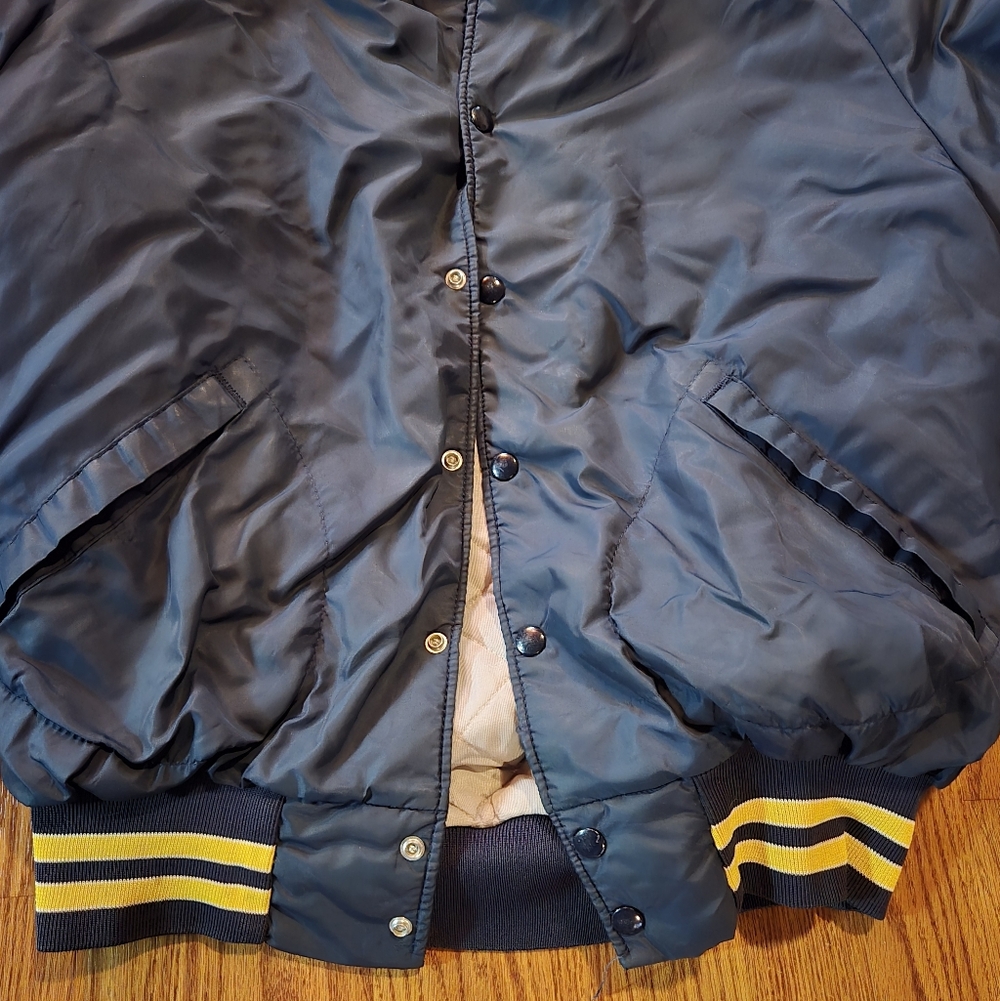 Blue and Yellow Jacket Kenmore Air Harbor Xl Vintage Washington - Picture 4 of 9